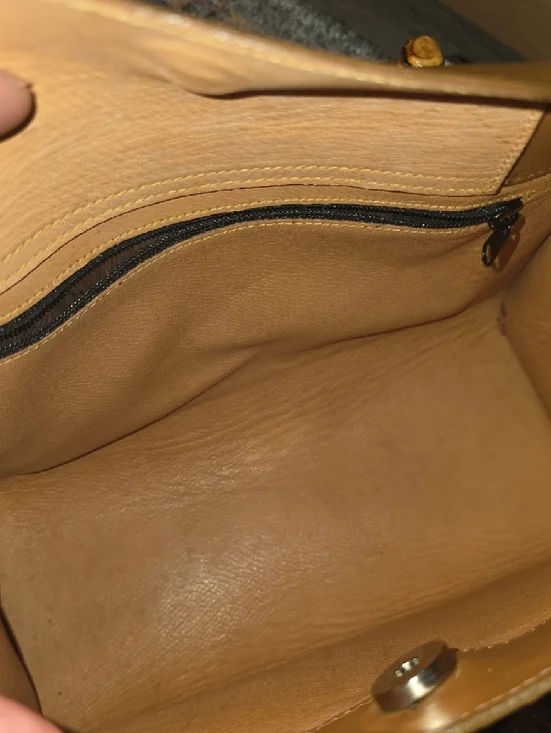 Vintage D&B Toiny East West Bamboo Handle Bag - Picture 12 of 16